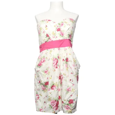 Robe (Blanc, Rose, Vert) de Jarlo Coton, Élasthane, Polyester