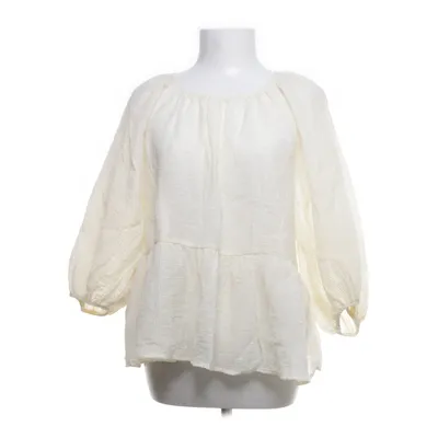 Blouse (Geel) van Zara Katoen, Polyamide