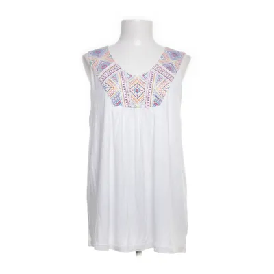 Top (White, Multicolored) from Atlas for Women Elastane, Viscose