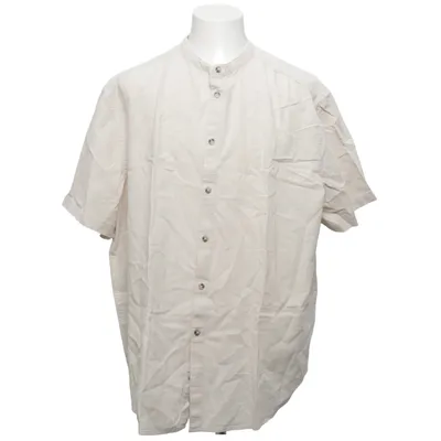 Kortærmet skjorte (Beige) fra Kiabi Bomuld, Linned