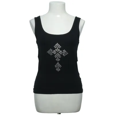 Tanktop (Zwart) van Amor & Psyche Elastaan, Viscose
