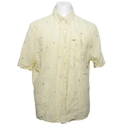 Chemise à manches courtes (Jaune, Multicolore) de Hollister