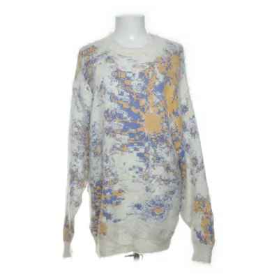 Sweater (White, Blue, Yellow) from Weekday Cotton, Polyamide
