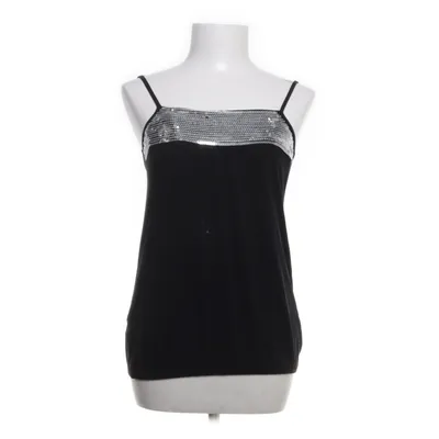Tank Top (Black, Silver) from Jus de Pom Elastane, Viscose