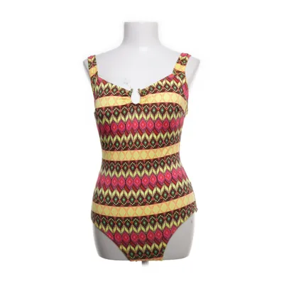 Baddräkt (Gul, Flerfärgad) från Ligne Elastan, Polyamid