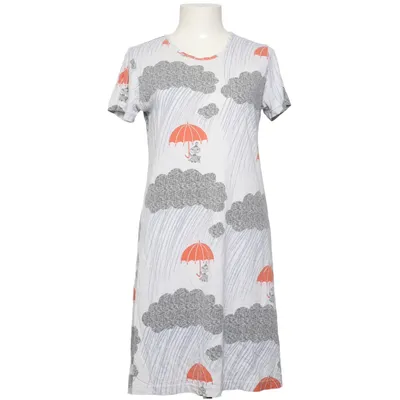 Nightgown (White, Multicolored) from Moomin by Martinex Cotton, Polyester