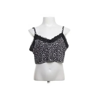 Linne (Svart, Vit) från Shein Polyester, Elastan
