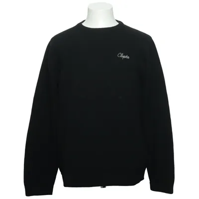 Pull-over (Noir) de Cleptomanicx Polyamide, Laine