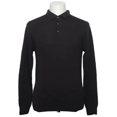 Sweater (Black) from John Henric Merino wool