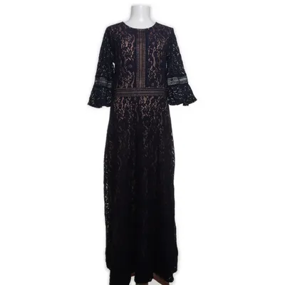 Evening gown (Blue) from Miusol Cotton, Nylon