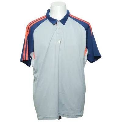 Polo (Gris, Bleu, Rouge) de Adidas Polyester