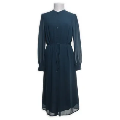 Långklänning (Blå) från La Redoute Viskos, Återvunnen polyester