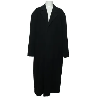 Coat (Black) from Caesar Acetate, Cashmere, Polyamide, Viscose, Wool