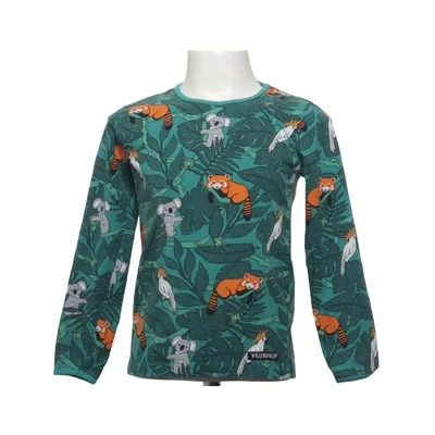 Lange mouwen shirt (Groen, Meerkleurig) van Villervalla Elastaan, Organisch katoen