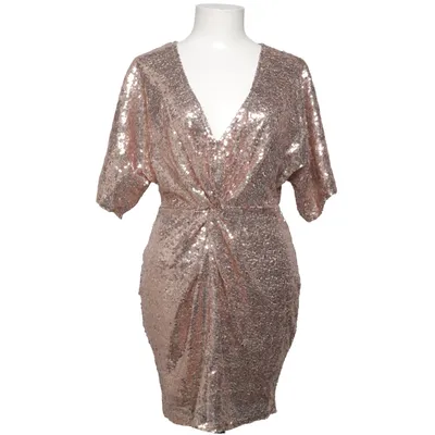 Cocktailklänning (Beige, Flerfärgad) från Gina Tricot Polyester