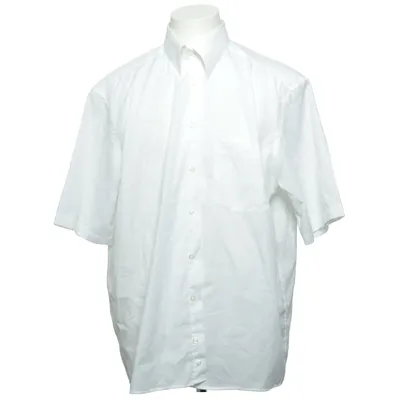 Short sleeve shirt (White) from Casamoda Cotton