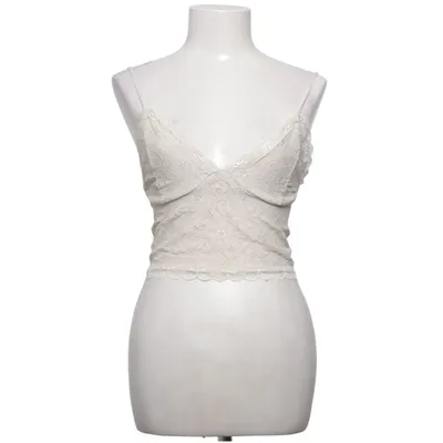 Crop top (Beige) van Bik Bok Elastaan, Polyamide, Polyester