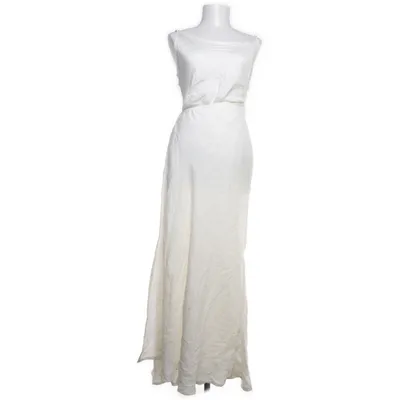Maxi jurk (Wit) van Lis Bonne Atelier