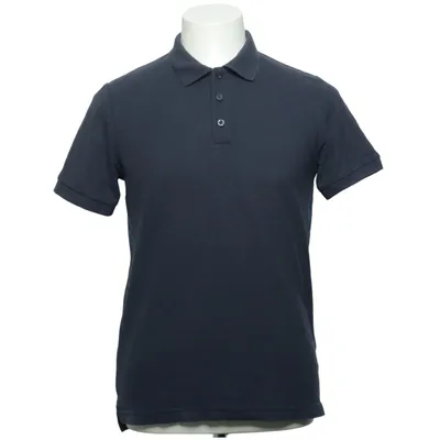 Polotrøje (Blå) fra Line One Økologisk bomuld, Polyester