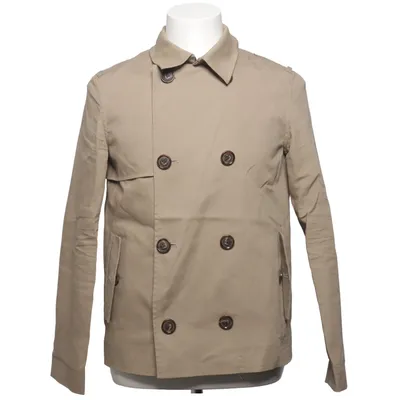 Trench coat (Beige) from Topman Cotton, Polyester