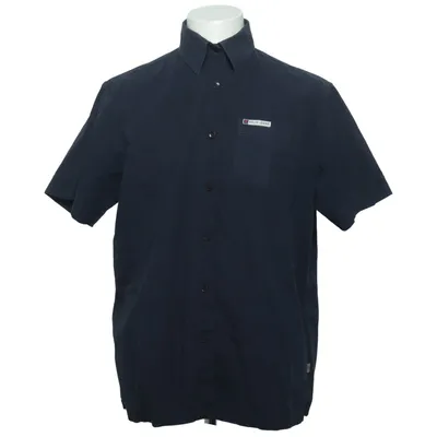 Kortærmet skjorte (Blå) fra Solid Jeans Bomuld