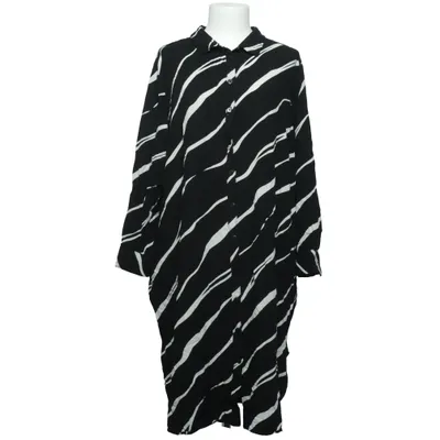 Shirt dress (Black, White) from XLNT by KappAhl Viscose