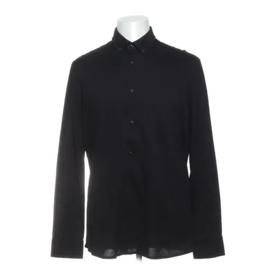 Buttondown-skjorta (Svart) från Seven Seas Bomull, Polyester