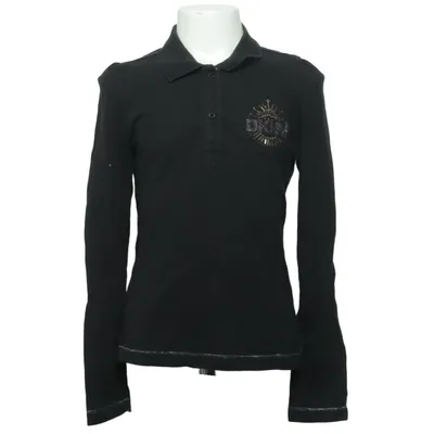 Maillot de rugby (Noir) de Donna Karan Coton, Modal