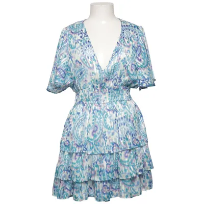 Robe (Bleu, Violet, Blanc) de Zara Polyester