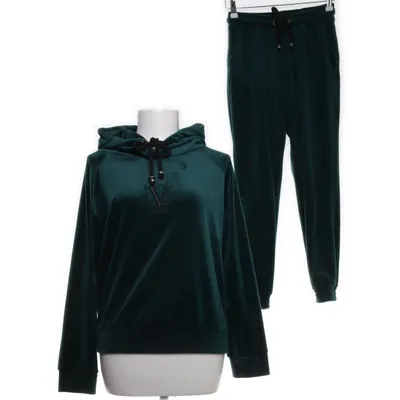 Mjukisset (Petrol) från Velsatino Elastan, Polyester, Viskos