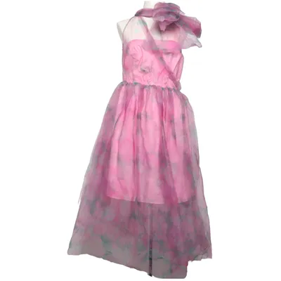 Klänning (Rosa, Flerfärgad) från Reserved Polyester