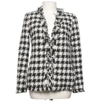 Kofta (Svart, Vit) från Zara Basic Collection Akryl, Polyester, Ull