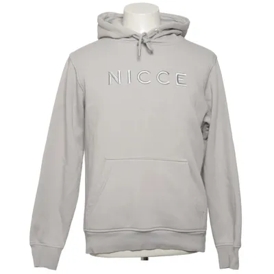 Sweat à capuche (Gris) de Nicce Coton, Polyester