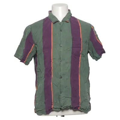 Kortærmet skjorte (Grøn, Lilla, Orange) fra Stüssy Tencel