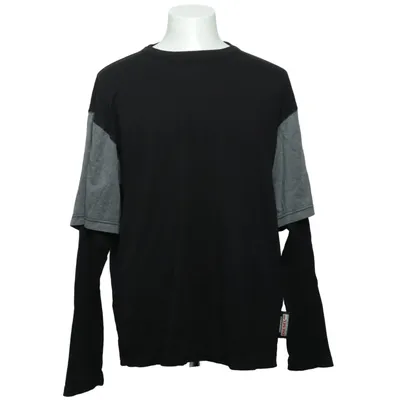 Long sleeve T-shirt (Black, Gray) from Diesel Cotton