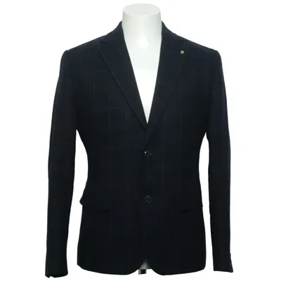 Blazer (Blue) from Strömberg Polyester, Wool