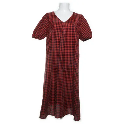 Robe (Rouge, Noir) de Emery Rose Coton, Polyester, Viscose