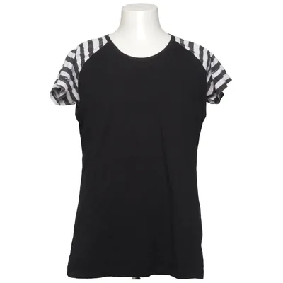 Baseball T-shirt (Black, White) from EMP Organic cotton