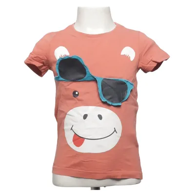T-shirt (Beige, Meerkleurig) van Bogi Katoen