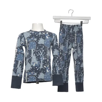 Pajamas (Blue, Multicolored) from Polarn O. Pyret Elastane, Organic cotton