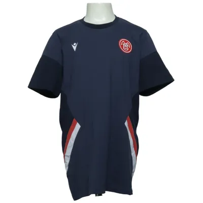 Voetbalshirt (Blauw, Meerkleurig) van Macron Katoen, Polyester