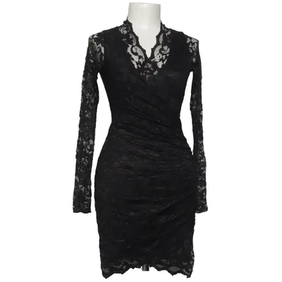 Jurk (Zwart) van Lili Elastaan, Polyamide, Polyester, Viscose