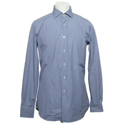 Shirt (Blue, White) from Cellini Cotton