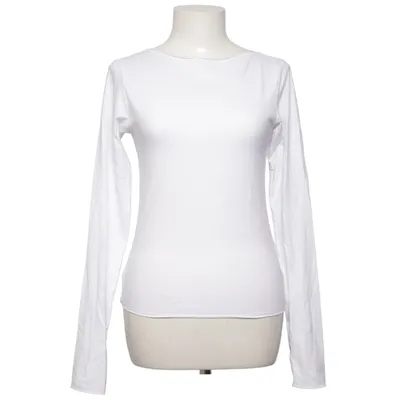 Långärmad t-shirt (Vit) från Weekday Bomull, Elastan
