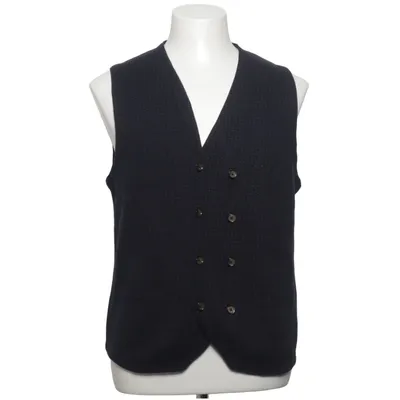 Gilet (Bleu) de Doppelgänger Coton, Laine