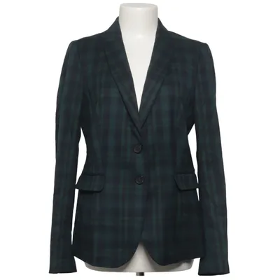 Blazer (Vert, Bleu) de Stile Benetton Acétate, Élasthane, Polyester, Viscose