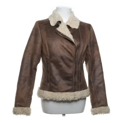 Shearlingjacka (Brun, Beige) från H&M Akryl, Polyester