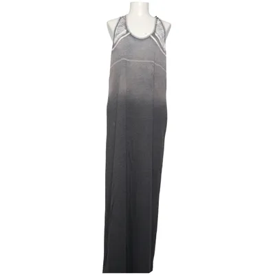 Långklänning (Grå) från Selected Femme Jeans Bomull, Polyester