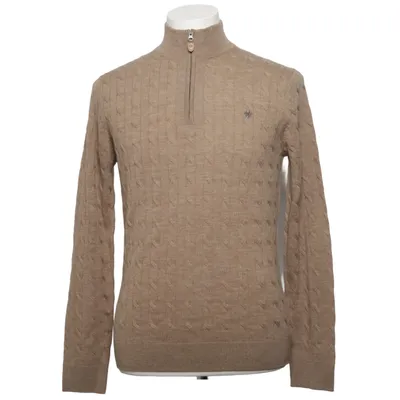 Sweater (Beige) fra Morris Merinould