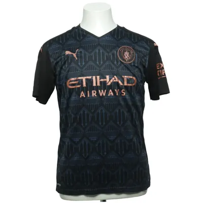 Fodboldtrøje (Manchester City) fra Puma Elastan, Polyester